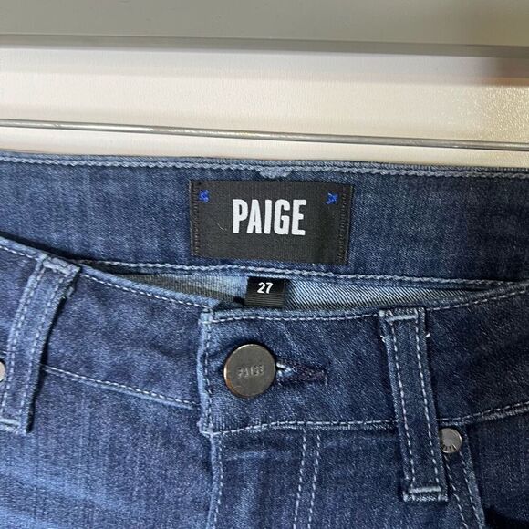 PAIGE Hoxton Skinny Jeans Sz 27 - Picture 5 of 10
